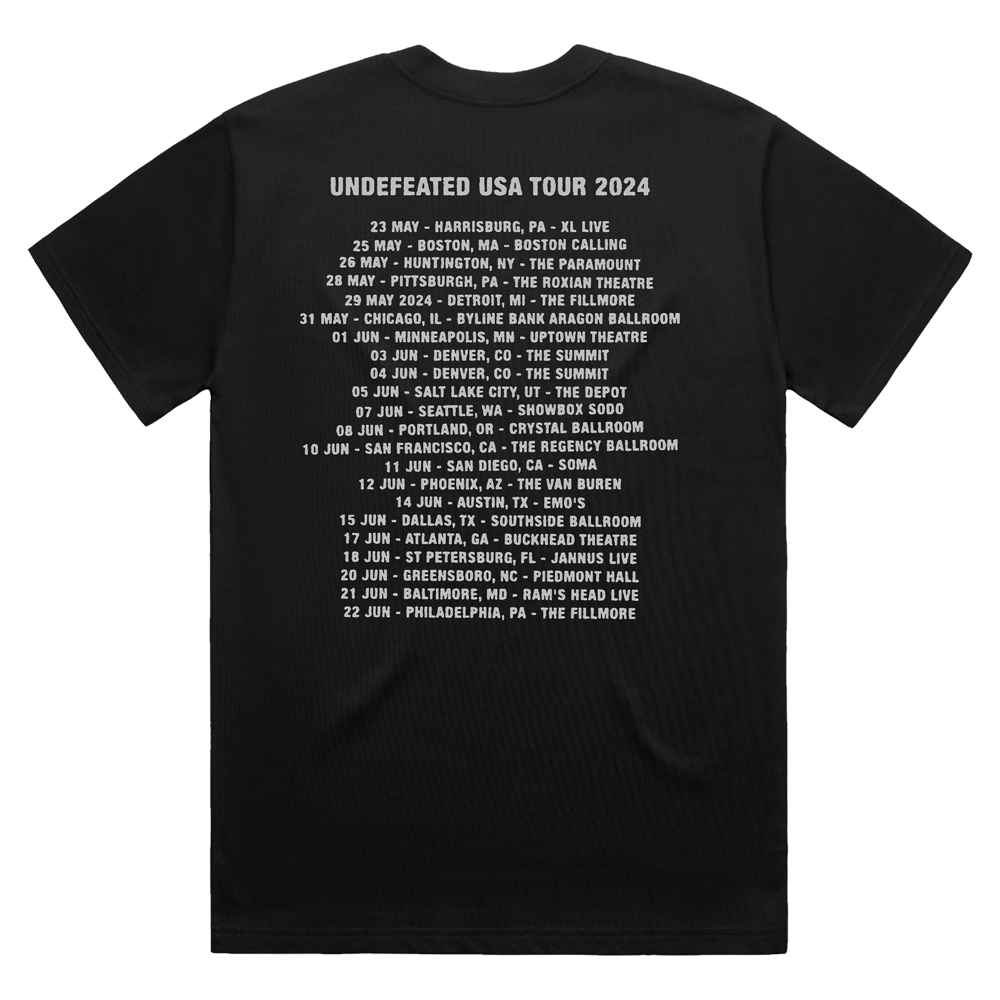 Undefeated US 2024  Tour Tee