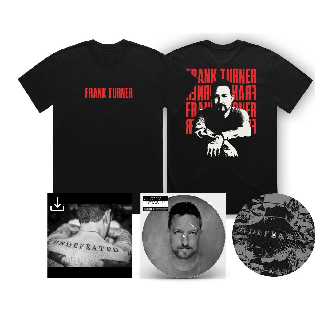 'Undefeated’ Limited Edition Picture Disc, Tshirt and Exclusive Slipmat Bundle